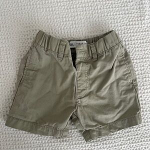 Zara toddler shorts khaki